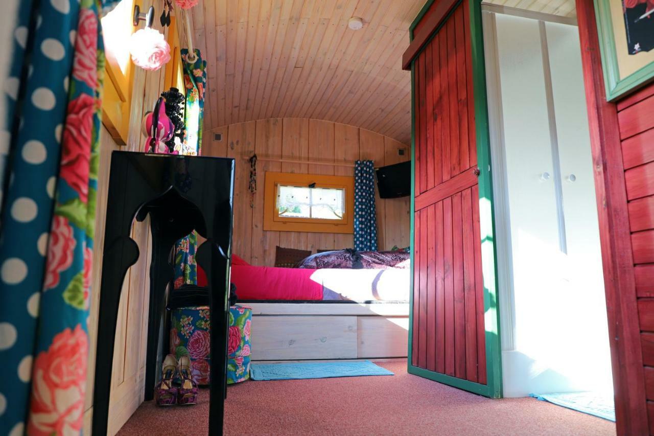 Romery  Roulotte La Dominique B&B 외부 사진